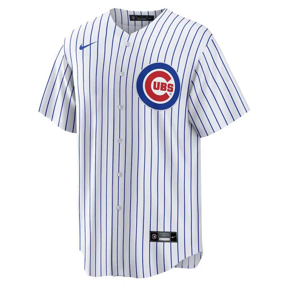 Men's Chicago Cubs Kyle Schwarber Replica Home Jersey - White