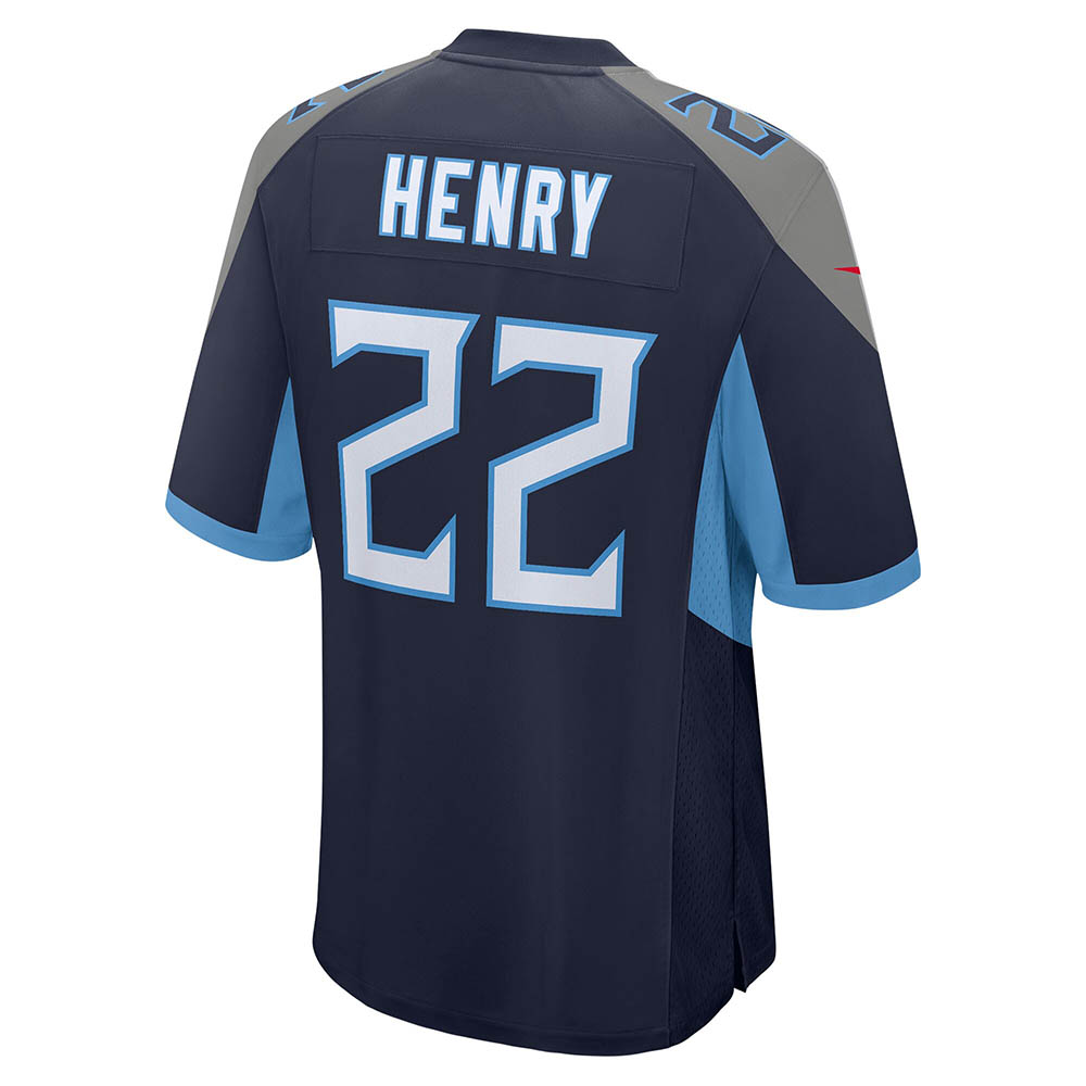 Men's Tennessee Titans Derrick Henry Player Game Jersey Navy